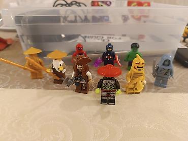 oyuncaq barbie: LEGO minifiqur dəsti – müxtəlif temalı personajlar Məzmun: - — 1