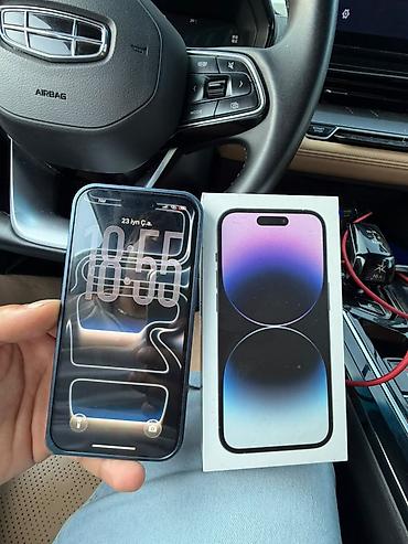 redmi 12 pro 128: IPhone 14 Pro, 128 GB, Deep Purple, Barmaq izi, Face ID, Simsiz şarj — 8