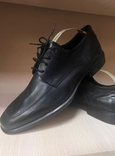 Туфли: Мужские туфли, 42.5, Новый, цвет - Черный, Платная доставка, Бесплатная доставка, Самовывоз — 13