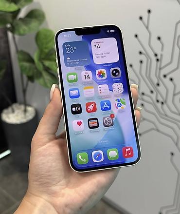 kontakt home 13: IPhone 13, 128 GB, Ağ, Zəmanət, Simsiz şarj, Face ID — 2