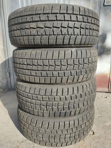 купить диски на мерседес w210 бу: Шины 215 / 55 / R 17, Зима, Б/у, Комплект, Легковые, Япония, Dunlop