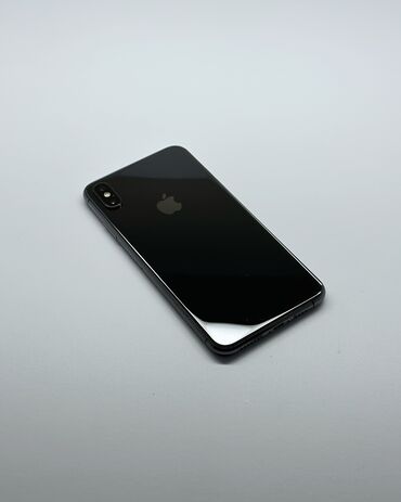 Apple iPhone: IPhone Xs Max, 64 GB, Space Gray, Zəmanət, Simsiz şarj, Face ID