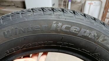 авто ру шины и диски б у: Шины 185 / 65 / R 15, Зима, Легковые, Hankook
