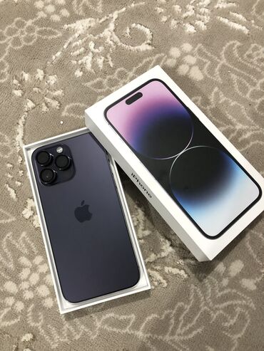 kyrgyzstan iphone 14 pro max fiyatı: IPhone 14 Pro Max, Б/у, 256 ГБ, Коробка, 85 %