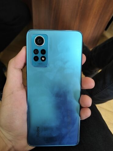 Xiaomi: Xiaomi Redmi Note 12 Pro 5G, 256 GB, rəng - Mavi, 
 Sensor, Barmaq izi, İki sim kartlı