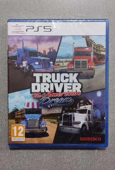 PS5 (Sony PlayStation 5): Playstation 5 üçün truck driver oyun diski, tam yeni, original