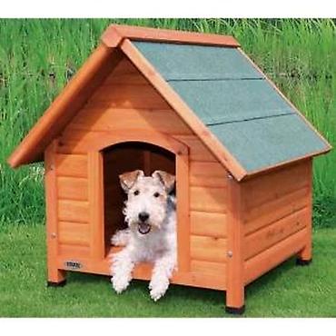 Oprema za kućne ljubimce: Drvena kućica za psa - Materijal: masivno drvo, površinski zaštićeno — 5