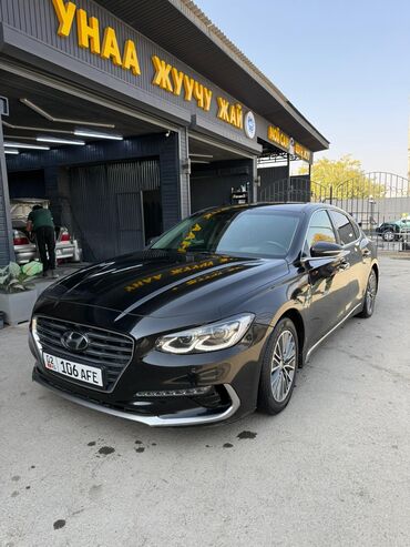 передвижной дом: Hyundai Grandeur: 2017 г., 2.4 л, Автомат, Гибрид, Седан