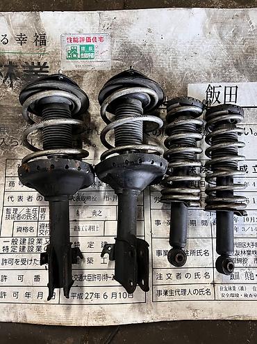 Амортизаторы, пневмобаллоны: Комплект амортизаторов Subaru Б/у, Оригинал, Япония — 11