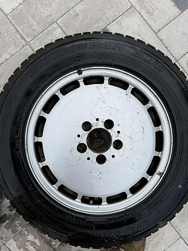 шины r16c: Колеса в сборе 235 / 75 / R 15, Зима, Б/у, 1 шт, Внедорожные (АТ/МТ), Железные, отверстий - 6 — 1