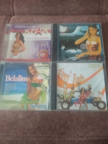 CD, DVD disklər və kassetlər: Qiymət baradə ətraflı whatsapp Qiymətlər 3 manatdan 10 manatdan — 7
