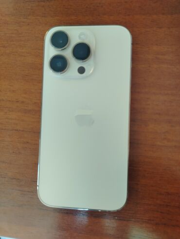 alfa: IPhone 14 Pro, 128 GB, Qızılı, Barmaq izi, Simsiz şarj, Face ID