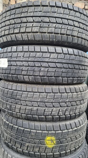 Шины: Шины 215 / 60 / R 16, Зима, Б/у, Комплект, Легковые, Япония, Dunlop