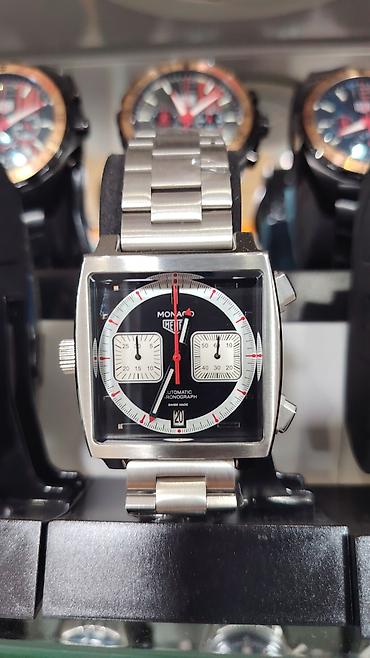 Aksesuarlar: TAG Heuer Monaco avtomatik qol saatı - Korpus: kvadrat formalı — 5
