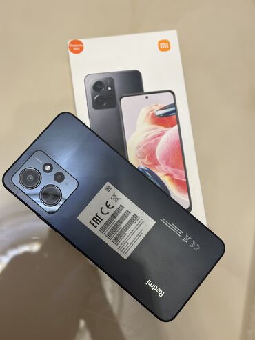 rəsmi note 12: Xiaomi Redmi Note 12, 128 GB, rəng - Qara, 
 Sensor, Barmaq izi, İki sim kartlı