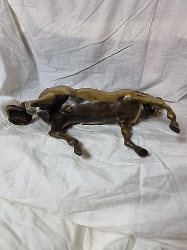 Статуэтки: Бронзовая настольная скульптура «Лошадь». - Материал: литая бронза с — 8