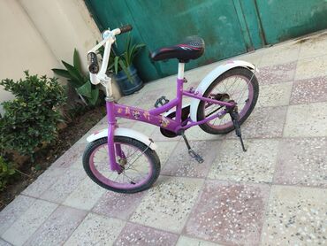 uşaqlar üçün inşalar: İşlənmiş İki təkərli Uşaq velosipedi Stels, 16", sürətlərin sayı: 1, Ünvandan götürmə