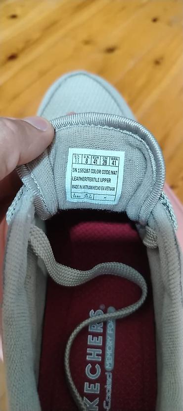 sport şalvarlar: Skechers kişi krosi - Model: SN 155287, rəng kodu: NAT - Ölçü: EUR 41 — 3