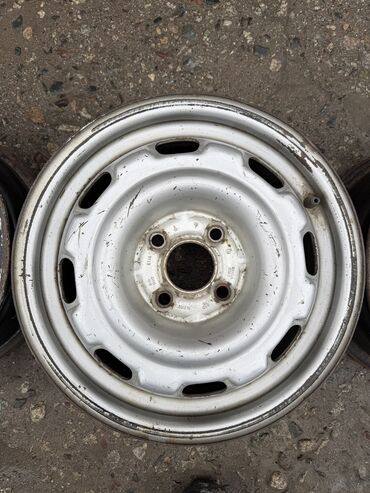Диски: Железные Диски R 14 отверстий - 4, Новый — 6