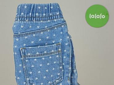 cropp torba: Spodnie jeansowe, Baby Pink, 6-9 miesięcy, stan - Bardzo dobry — 6