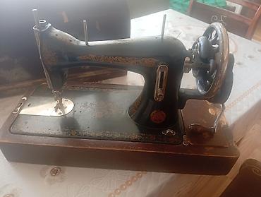 retro mebel: WATSHAPDAN YAZIN ANCAQ. Antik mexaniki tikiş maşını – qol çevirməli — 3