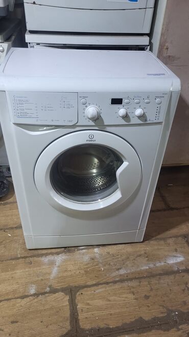 Paltaryuyan maşınlar: Paltaryuyan maşın Indesit, 6 kq, İşlənmiş, Avtomat, Qurutma var, Kredit yoxdur, Ünvandan götürmə
