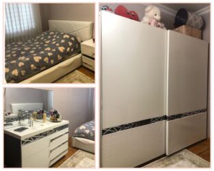 Mətbəx mebeli: İkinəfərlik çarpayı, Komod, Termo, 2 tumba, İşlənmiş