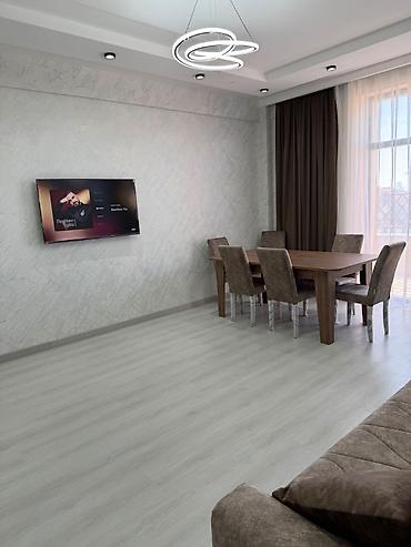 Uzunmüddətli kirayə mənzillər: Qara-Qarayev metrosunun duz yani. 3 otaq 116 kv. Menzil 19 mertebenin — 4