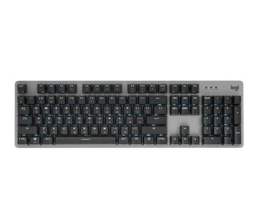 клавиатура logitech: Клавиатура, Logitech, Механическая, Проводное подключение, Размер: 100%
