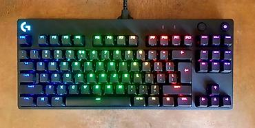 klavyatura komputer: Logitech G Pro mexaniki klaviatura – GX Blue Clicky açarlarla - — 1