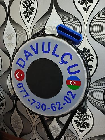 Музыканты: Xidmət: Davul Hər vaxtıniz xeyir 40 lıq davuldu az işlənib heç bir — 1