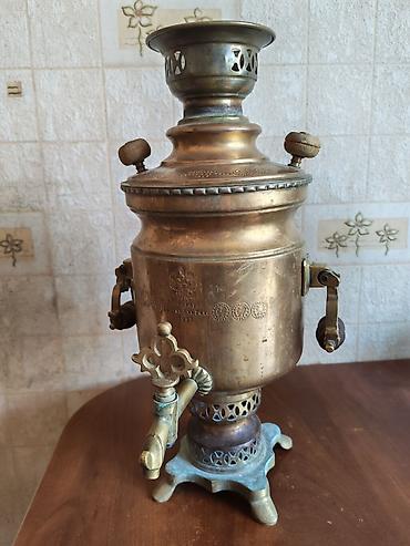 Qədim samovar, 1987 il, Mis, Vəziyyəti: Əla lalafo.az -da Qədim samovar, 1987 il, Mis, Vəziyyəti: Əla