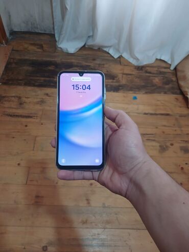 Samsung: Samsung Galaxy A15, 128 GB, rəng - Göy, Barmaq izi, İki sim kartlı