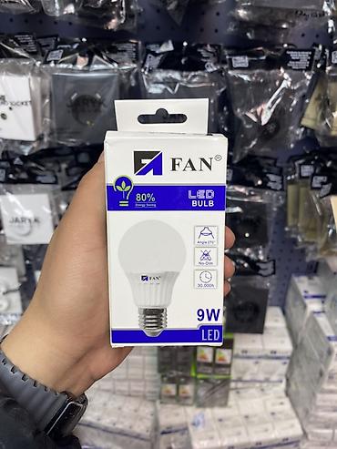 диод: LED-лампочка FAN 9W, цоколь E27 Характеристики: - Мощность: 9 Вт - — 1