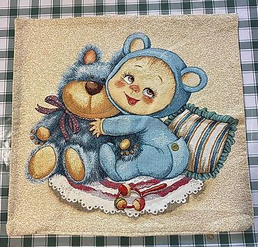 Наволочки: Декоративные наволочки с гобеленовым рисунком “цветы” - Формат — 25