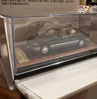 mercedes 140: 1:64 Mercedes-Benz S-Class 600 SEL (W140) miqyaslı kolleksiya modeli — 1