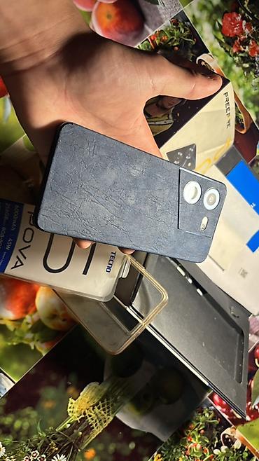 nintendo switch qiymeti: Tecno Pova 5, 256 GB, rəng - Göy, Barmaq izi, Düyməli, Face ID — 6