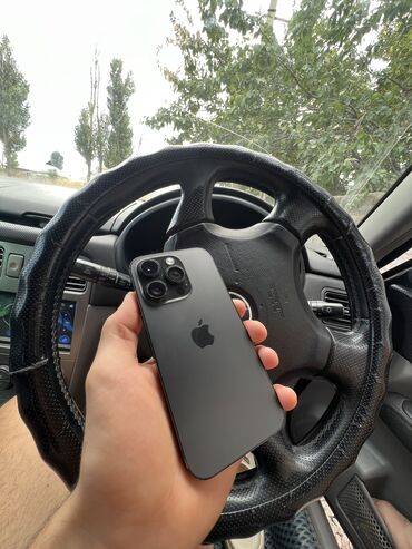 айфон 14 про макс цена бу: IPhone 14 Pro, Колдонулган, 128 ГБ, Black Titanium, Кабель, 88 %