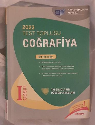 İdman və hobbi: Məhsul: Abituriyentlər üçün Coğrafiya və Tarix hazırlıq kitabları — 1