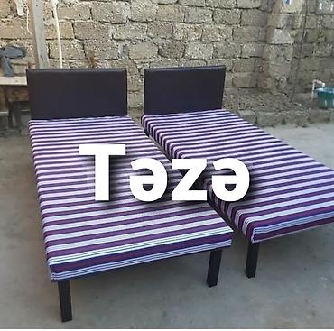 Çarpayılar: Kravat yəzə hazırları var bir nəfərlik 60 manat iki nəfərlik taxt 110 — 4