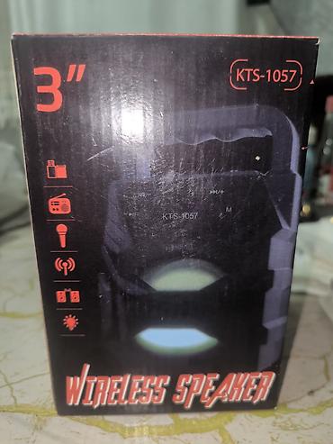 wi və sa: KTS-1057 portativ simsiz akustik sistem - 3" dinamikli kompakt səyyar — 2