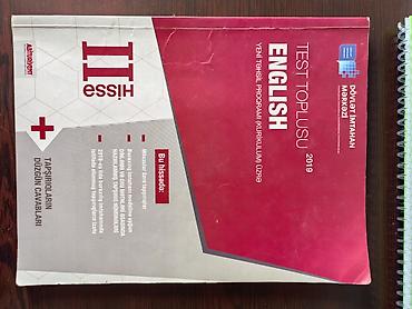 Testlər: İngilis dili Testlər 11-ci sinif, DİM, 2-ci hissə, 2019 il — 2