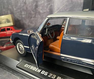 norev: Kolleksiya ücün avtomobil modeli Citroen DS23 Pallas blue silver — 9