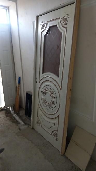 nabor hacar: Dekorativ şüşəli otaq qapısı - Material: MDF/taxta əsaslı panel - — 1