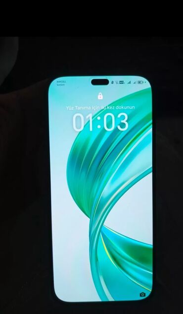 honor x10 qiymeti: Honor X8b, 128 GB, rəng - Göy, Barmaq izi