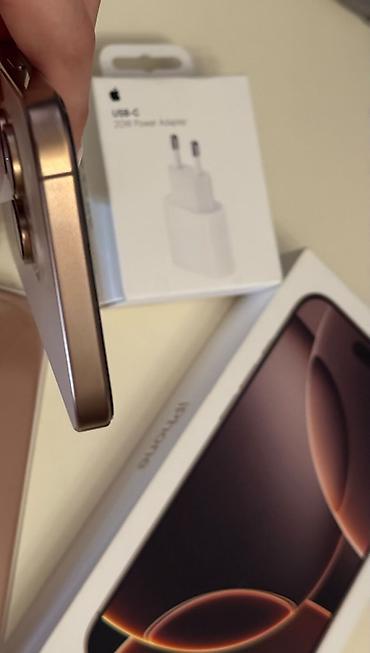 16 iphone: IPhone 16 Pro Max, 256 GB, Desert Titanium, Face ID — 6