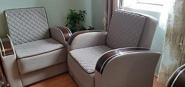 дешевый шкаф купе: 2 ədəd yumşaq kreslo dəsti - Stil: Klassik-modern qarışığı - Rəng — 1