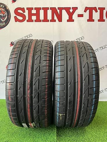 245: Шины 245 / 40 / R 18, Лето, Б/у, Пара, Легковые, Bridgestone — 1