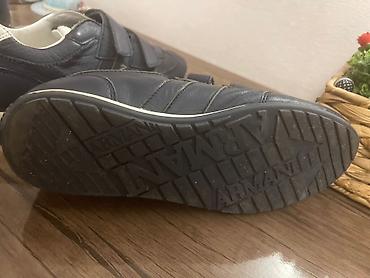 sneaker: Armani 37 size kişi idman üslublu ayaqqabıları - Model: Velkro — 2