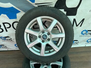 Шины: Шины 225 / 55 / R 16, Зима, Б/у, Пара, Легковые, Германия — 2